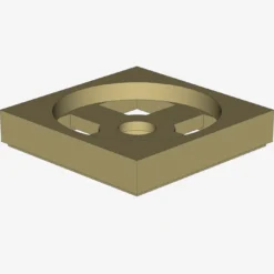 TURN PLATE 2X2, LOWER PART X 100