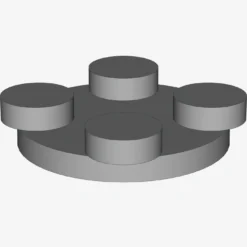 TURN PLATE 2X2, UPPER PART X 100