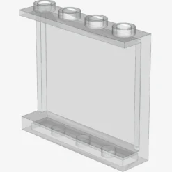 WALL ELEMENT 1X4X3, ABS X 120