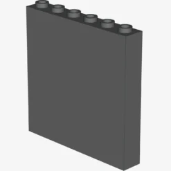 WALL ELEMENT 1x6x5, ABS X 10