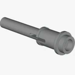 3 w.arch w.knob and shaft ø3.2 X 200