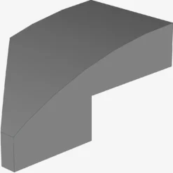 Wedge 2 x 1 with Stud Notch Right X 1200