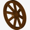 WHEEL WITH SPOKES Ø33.8 X 50