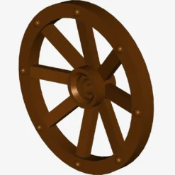 WHEEL WITH SPOKES Ø33.8 X 50